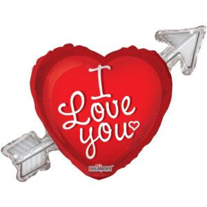 36" ILY Heart & Arrow