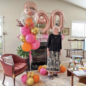 90th Balloon Set