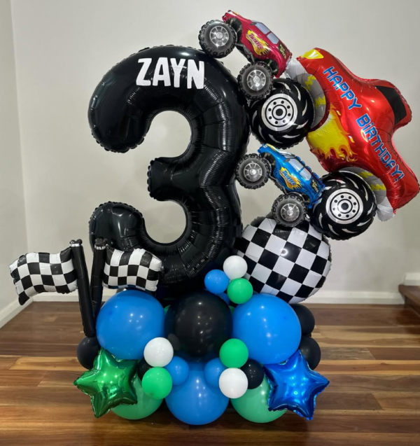 Race Truck Balloon Set