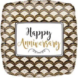 18” Anniversary Celebration Gold