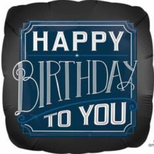 18” Happy Birthday To You (Blue)