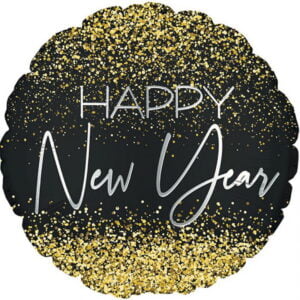 18" New Year Crazy Confetti