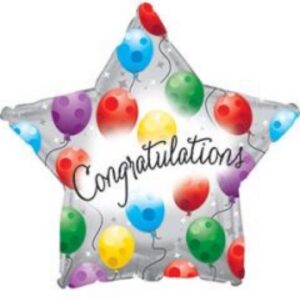 18” Twinkling Star Congrats